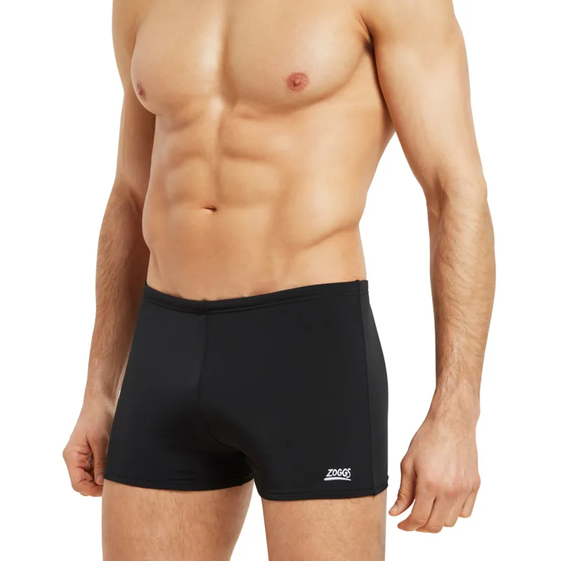 Zoggs Men's Cottesloe Hip Racer Black-3